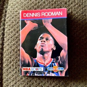 Dennis Rodman NBA hoops collect a book